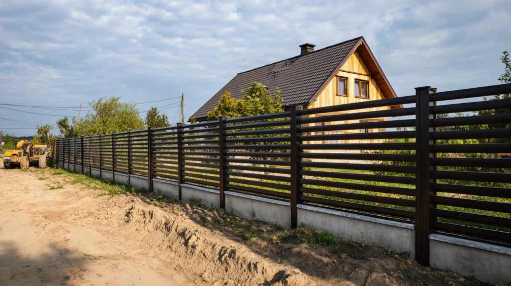 zdjęcie - Ogrodzenia palisadowe