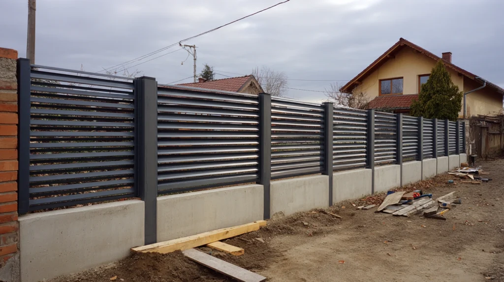 zdjęcie - Ogrodzenie żaluzjowe