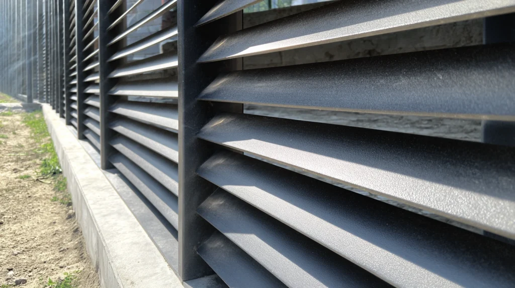 zdjęcie - Ogrodzenie żaluzjowe